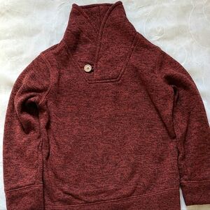 Sonoma Kids Maroon Cozy Thick Sweater for Christmas Size 4 Boys